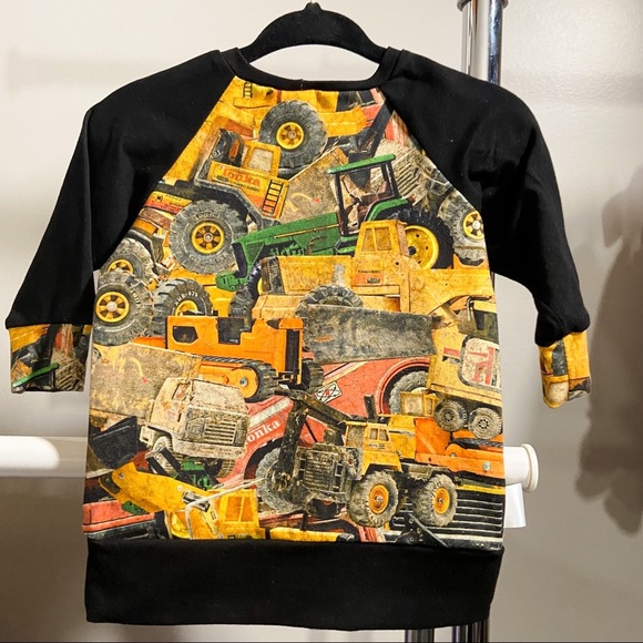 Trucks raglan sweater - toddler and kids - Picture 2 of 2